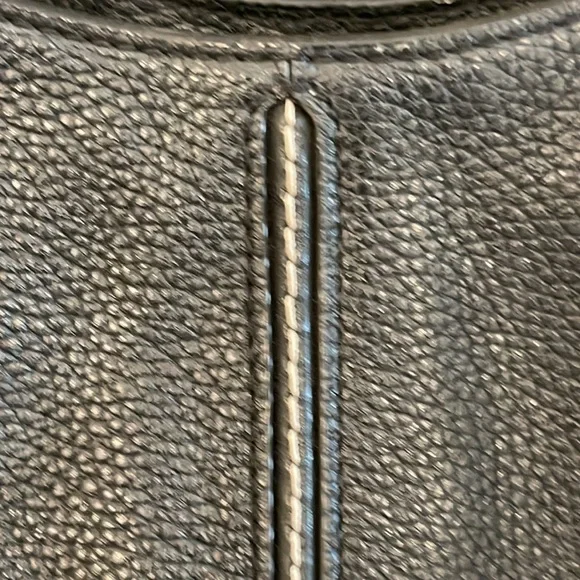 Michael Kors, black, leather, slouchy, convertible, tote, medium